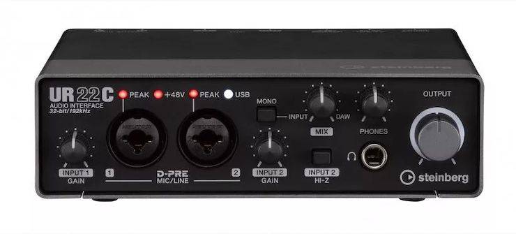 升级 USB-C 和 32/192：Steinberg 发布 UR22C、UR44C 和 UR816C 音频接口