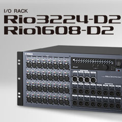 全新 Rio3224-D2 和 Rio1608-D2 Dante I/O 接口箱全面升级音质、可靠性以及可视化体验