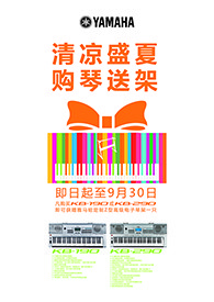 清凉盛夏，购琴送架 